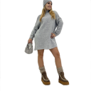 abito/maglia lungo con mezzo collo radical